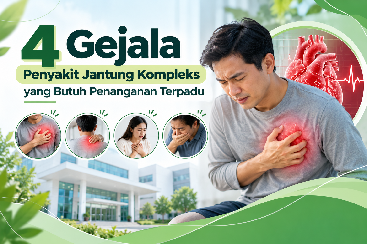 gejala penyakit jantung kompleks