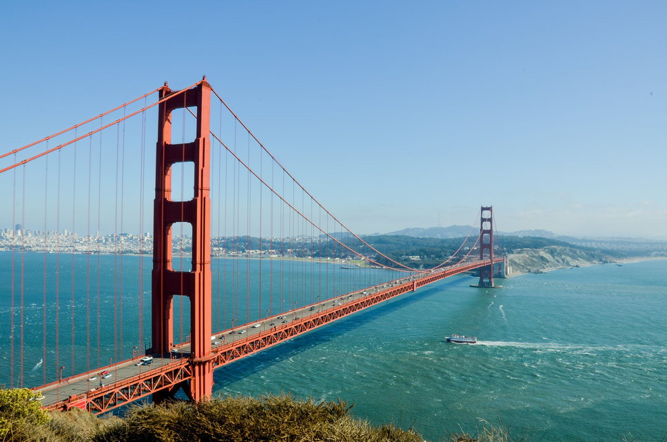 golden gate bridge Silicon valley