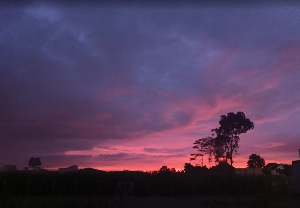 langit senja