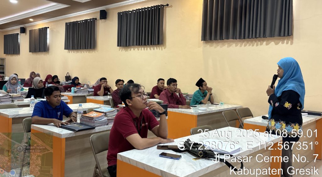 pendampingan penyusunan modul SMK YPI Darussalam Cerme