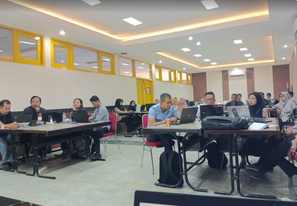 peserta pelatihan Koding dan kecerdasan artifisial