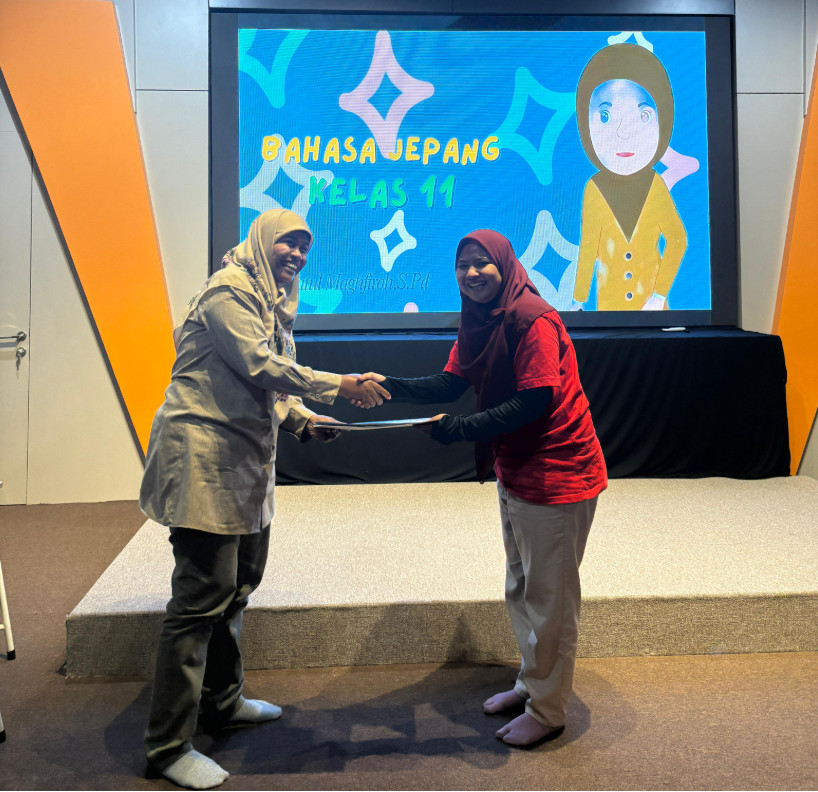 video pembelajaran bahasa Jepang