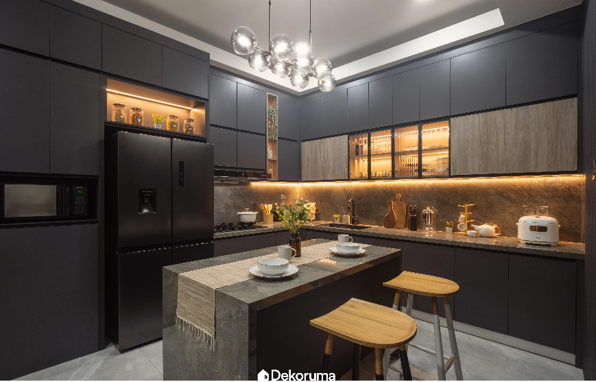 kitchen set dekoruma modern kontemporer